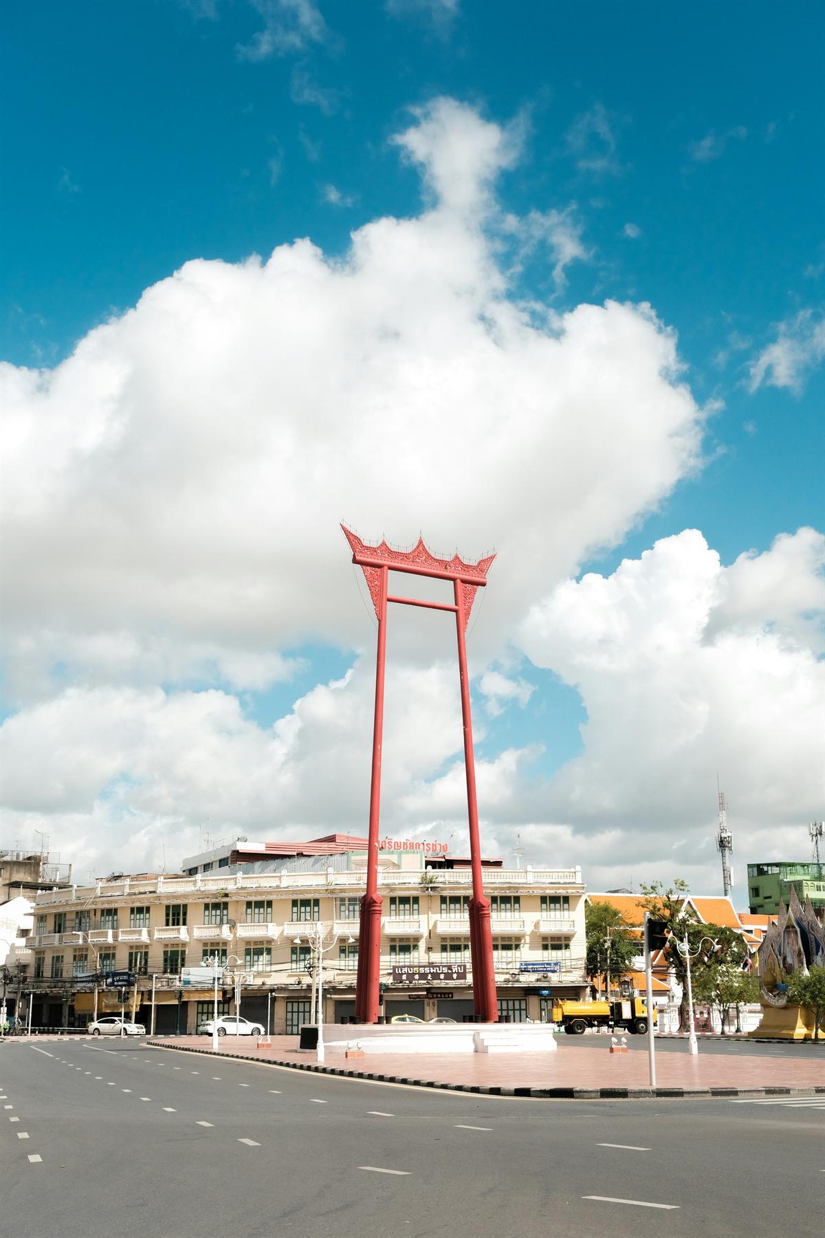 The Giant Swing at Wat Suthat in Bangkok